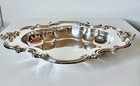Vintage Reed   Barton Victorian Silver Plated Dish Bowl 14    X 10   