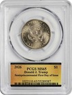 2026 Donald J  Trump Semiquincentennial Dollar Ms65 First Day Of Issue Pcgs