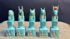 Egyptian Mythology God Statue Collection  Anubis  Bastet  Hathor  Horus  Set