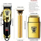 Wahl Professional Hair Cut Machine Barber Salon Cutting Trimmer Clipper Kit Set