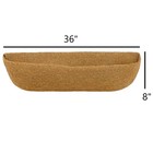 Gardener Select Trough Coco Liner For Window   Deck Planters  36   pack Of 1 