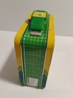 2014 Crayola 6  Metal Tin Lunchbox Storage Box With Latch 