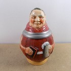 Reinhold Merkelbach West German Figural Beer Stein 4107 Trappist Monk  7  Tall