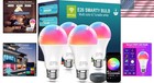 Smart 9w A19 Led Bulbs  800lm Wifi   Bluetooth  16m Color Options   Music Sync