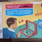Vintage 1967 Milton Bradley Battleship Strategy Board Game Complete