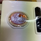 Estee Lauder Mother And Child Youth Dew Cameo Solid Perfume Compact Sealed New