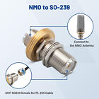 Nmo To Pl259 Adapter  Nmo To So-239 Uhf Female  Ham Mobile Radio Mount Connector