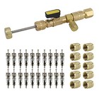 R22 R410a A c Valve Core Removal Tool  Dual Size Sae 1 4   5 16 Port  With