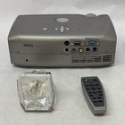 Dell 2300 Mp Dlp Projector With Case New Bulb Lamp Cords Remote