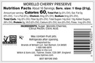 Morello Cherry Preserve  12 Ounce Jar
