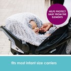 Winter Baby Car Seat Cover - Winter Car Seat Cover For Baby Seat Or Stroller    