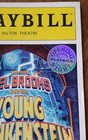 Opening Night Seal Young Frankenstein Playbill  Broadway Musical  Sutton Foster