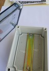 Clear Top Waterproof Plastic Electrical Enclosure With Mounting Plate   Din Rail