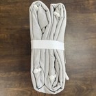 Pottery Barn Teen Chambray Tassel Duvet Cover Twin xl Cotton  Gray  White