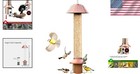 Antique Copper 2 0 Bird Feeder - 4lb Capacity  Automatic Squirrel Protection