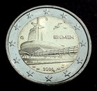 Germany 2 Euros 2026 Uc-113  bremen   Climate House  Unc