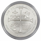 2019p San Antonio Missions Np 5 Oz Silver Atb In Ogp
