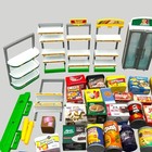 Zuru Mini Brands 24 Mini Store Shop Play Set Incomplete Includes Extra Items