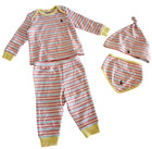 New Ralph Lauren Baby Girl 4 Piece Gift Set Bib Hat Outfit 6m