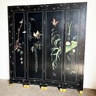Chinese Hand Carved And Painted Room Divider screen