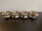 Lot Of 4 German Rein Zinn Pewter Cup With Handle  Vintage 1960s Stamped Hke