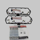 Powerstroke Diesel Valve Cover Gaskets Harness   8 Glow Plug For 98-03 Ford 7 3l