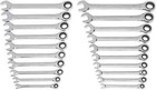 Gearwrench 35720a-02 Sae metric Ratcheting Combination Wrench Set - Silver--r3