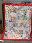 100  Cotton Infant Patchwork Quilt Duvet 120x150 Cm Baby Lucky Multicolor Nwt