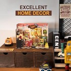 Rolife Diy Led Garage Workshop Tiny House Decorative Wooden Craft Xmas Gifts