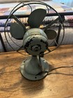Old Dusty Antique Century Blade   Cage Fan Vintage Skeletal Electric Fan