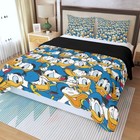 Disney Cartoon Donald Duck Print Duvet Cover Set  3pcs  Quilt Cover   Pillowcase