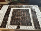 Antique Fireplace Tiles C1895   1905   experimental Copper Reduction Glaze   33  36   