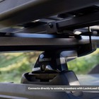 Yakima 84x49  3 Bar System Heavy Duty Roof Rack Platform  Black  open Box 