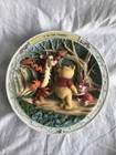 Disney Bradford Exchange Winnie The Pooh 3d Plates T Is For Tigger   Time  read 