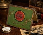 Vintage Lucky Strike Flat Fifties Cigarette Tin Tindeco Advertising 1930s