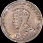 1935  1  embossed Certificate  Iccs Ms64 Canada Silver Dollar Uncirculated