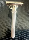 Vintage Gillette Slim Adjustable Safety Razor j1 1964