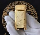 Smoking Lighter Cartier Classic Luxury Lighter Gas Lighter With Stones   Box  c7