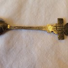 Vtg Disney Minnie Mouse Enameled Silverplate Souvenir Baby Spoon New Zealand 