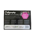 Artworx Calligraphy Pen Set 29pc Beginner Kit 4 Pens 5 Nibs 16 Ink Cartridges