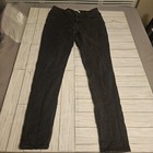 1946 Denim Jeans Womens 8 Black Skinny Stretch Mid Rise Contemporary Pants