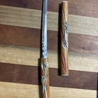 2 Vintage Japanese Miniature Samurai Katana Sword Letter Openers