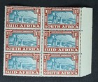 South Africa Gvi Sg 81  1938 Voortrekker U Mint Cat   36 Block Of 6