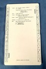 Vintage Concise Circular Slide Rule With Tables And Original Case