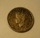 1940 C Newfoundland Silver 5 Cent Coin
