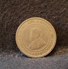 1919 British Honduras  belize  5 Cents  20 000 Minted  Scarce  Km-16  bh10 