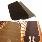 Brown  Beige Set Of 13 Stair Treads Indoor Non Slip Skid Mats Pads Carpet Rugs