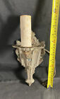 Rare Antique Riddle Co Candle Sconce Wall Fixtures Art Deco Nouveau   Parts Read