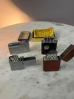 Lot Of 4 Pcs Vintage Art Deco Style Cigarette tobacco Lighters With Original Box