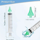 1pc Ear Wax Removal Syringe Kit With Replacement Tip Nozzle Ear Cleaning Tool